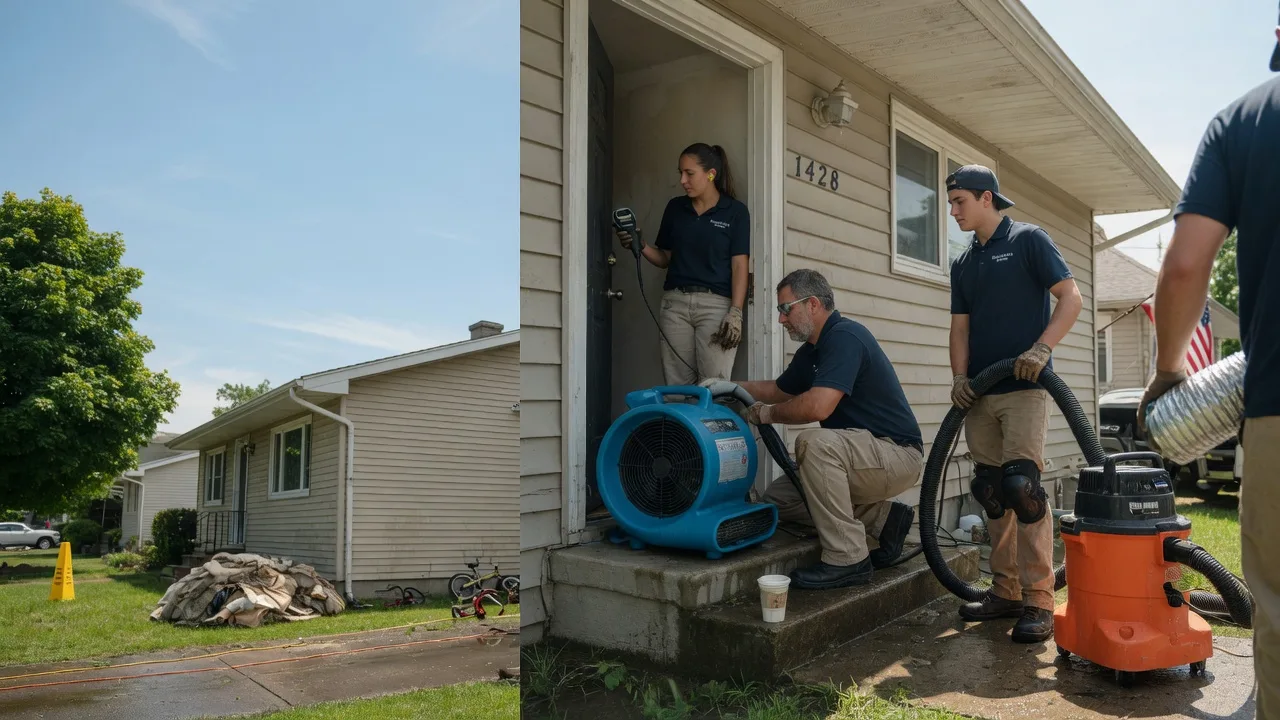 Water Damage Restoration in Nicoma Park, OK near me